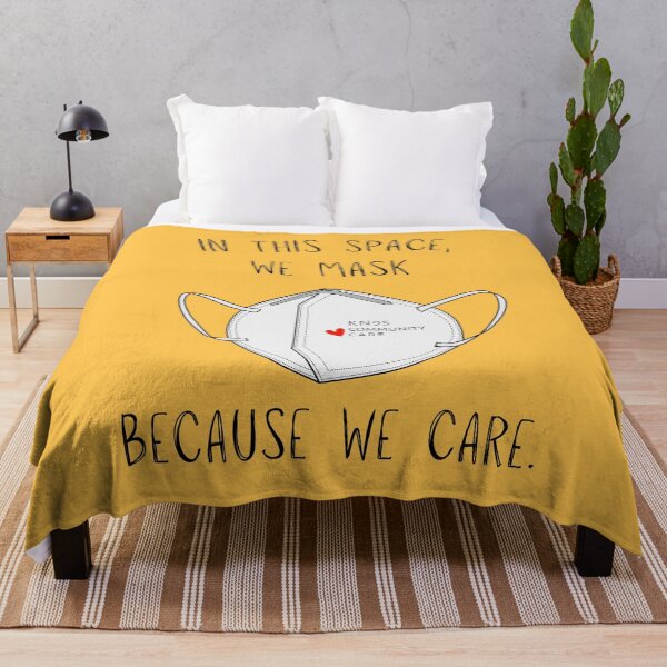 Item preview, Mask Sign, Community Care designed and sold by sarahelainepdx.