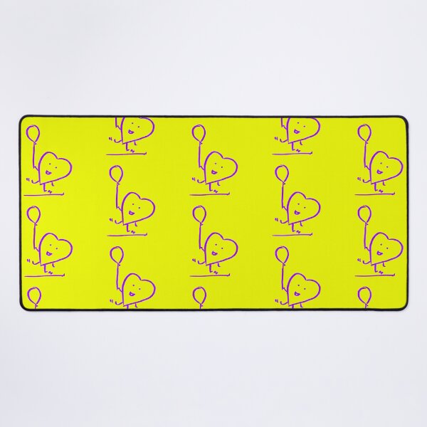 Item preview, Purple Balloon Dance Neon Yellow 80s vibe designed and sold by MagentaTwilight.