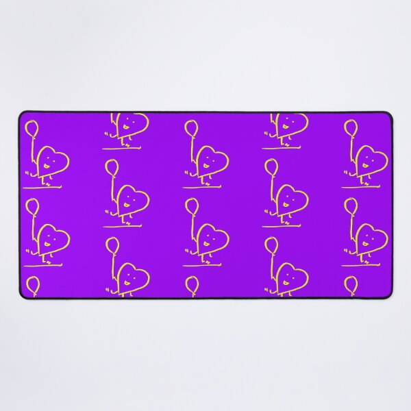 Item preview, Yellow Balloon Dance Neon Purple 80s vibe designed and sold by MagentaTwilight.