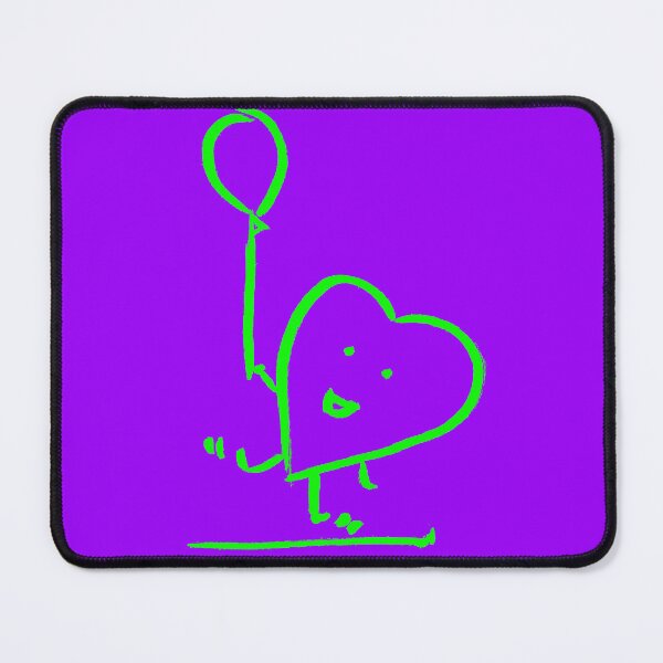 Item preview, Green Balloon Dance Neon Purple 80s vibe designed and sold by MagentaTwilight.