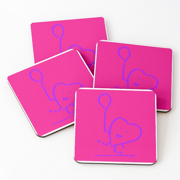 Item preview, Purple Balloon Dance Neon Pink 80s vibe designed and sold by MagentaTwilight.