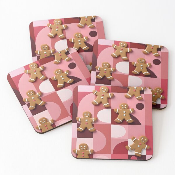 Item preview, Gingerbread Man Retro Christmas Cookie Holiday Baking designed and sold by taiche.