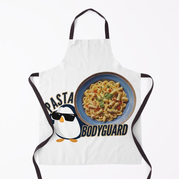 Artikelvorschau, Pasta Bodyguard Pinguin Design SolaAndSoli entworfen und verkauft von SolaAndSoli.