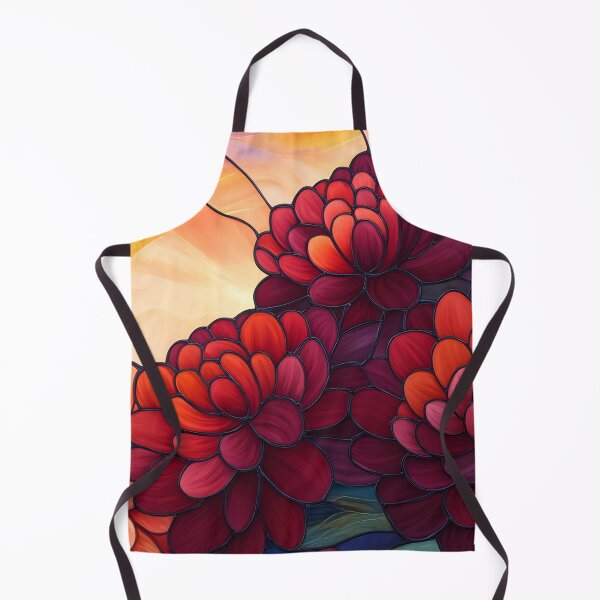 Item preview, Stained Glass of Sunset Dahlia designed and sold by Cozirlax.