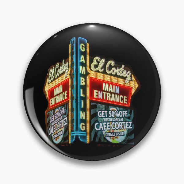 Item preview, El Cortez Casino Neon Sign at night, Las Vegas designed and sold by Travelways.