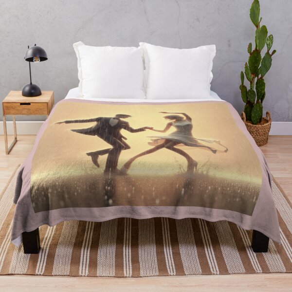 Item preview, Romantic Couple Dancing in the Rain  designed and sold by choder61.