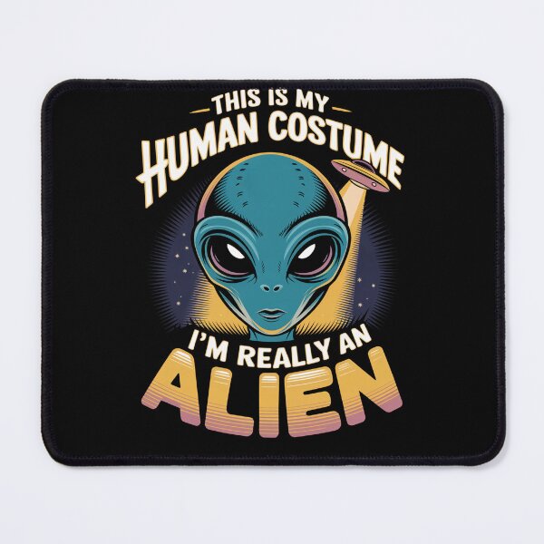 Item preview, This is My Human Costume I'm Really An Alien UFO Fun designed and sold by CreativeAr.