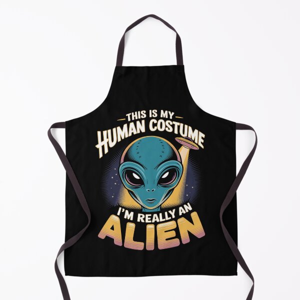 Item preview, This is My Human Costume I'm Really An Alien UFO Fun designed and sold by CreativeAr.