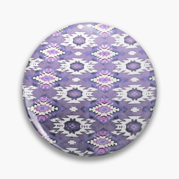 Item preview, Indigenous textile lilac purple pattern designed and sold by AuroraXGreen.