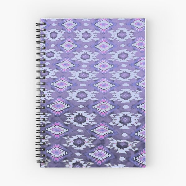 Item preview, Indigenous textile lilac purple pattern designed and sold by AuroraXGreen.
