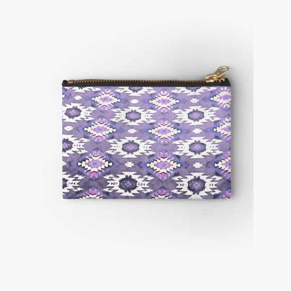 Item preview, Indigenous textile lilac purple pattern designed and sold by AuroraXGreen.