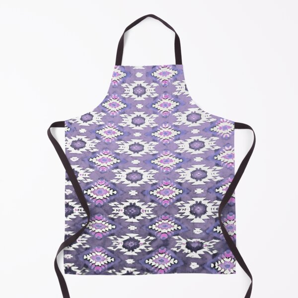 Item preview, Indigenous textile lilac purple pattern designed and sold by AuroraXGreen.