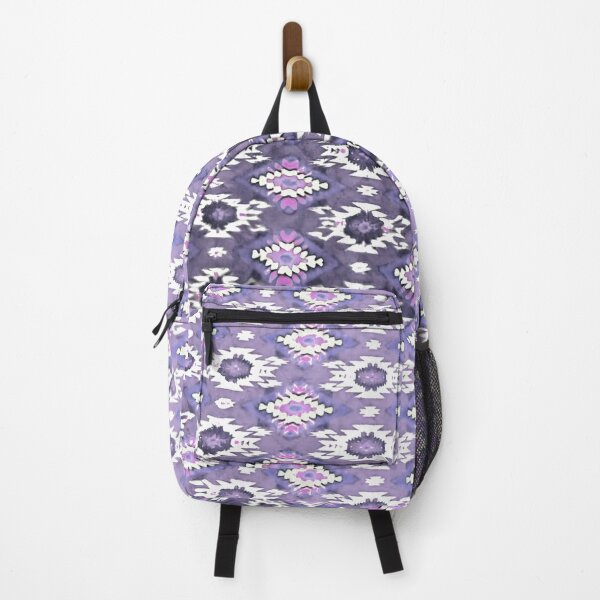 Item preview, Indigenous textile lilac purple pattern designed and sold by AuroraXGreen.