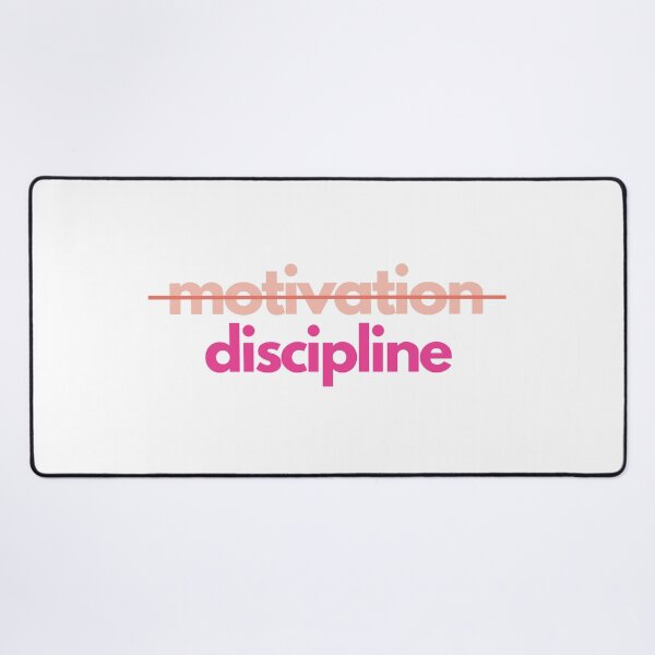 Item preview, Motivation Discipline Pink Beige Design SolaAndSoli designed and sold by SolaAndSoli.