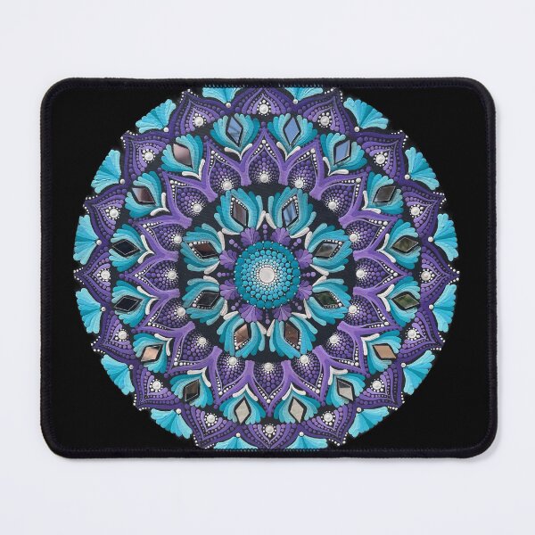 Item preview, Cool dot mandala flower designed and sold by Teigzybee.