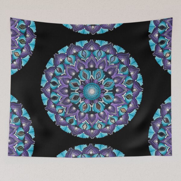 Item preview, Cool dot mandala flower  designed and sold by Teigzybee.