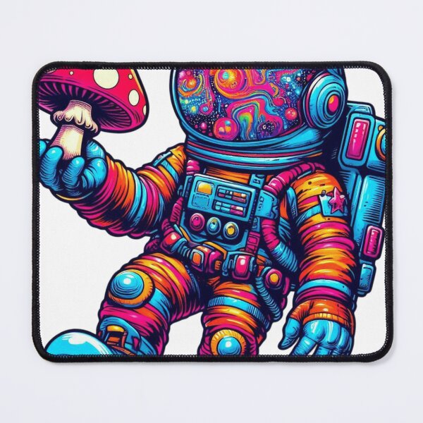 Item preview, Colorful Astronaut Floating with Mushroom designed and sold by Domshirts.