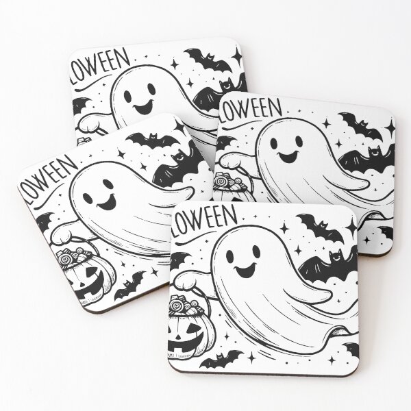 Item preview, Halloween Cute Spirits Gather designed and sold by Thai Vibe Studio.