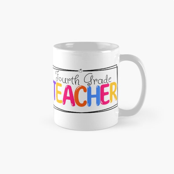 Item preview, Fourth Grade Teacher Cute School Gift designed and sold by NoonMoonApparel.