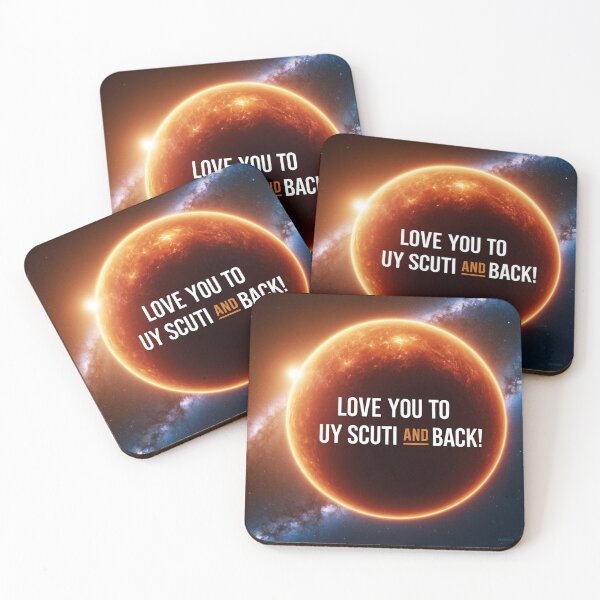 Item preview, ¡Te amo hasta UY Scuti y de regreso! designed and sold by BrenBub.