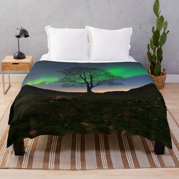 Item preview, Sycamore Gap Northern Lights designed and sold by Alisonchambers2.