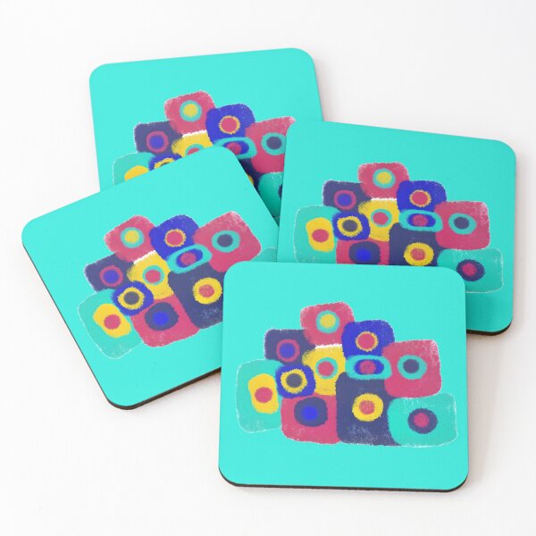 Item preview, Organic Color Block Shapes and Dots designed and sold by Giftables.