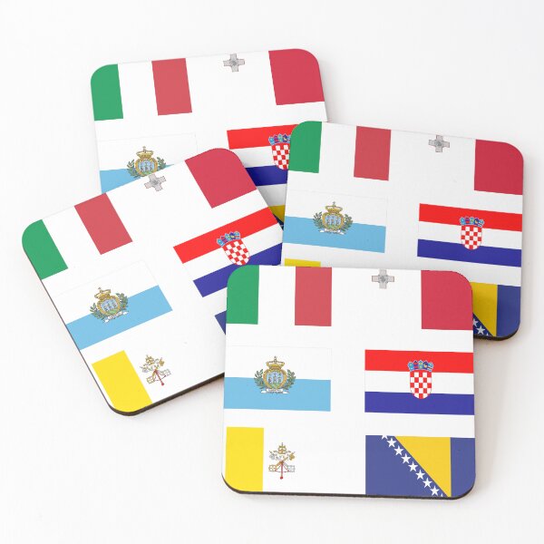 Item preview, Europe country flag pack of 6 ,pack no.6 designed and sold by Tinybluebird.