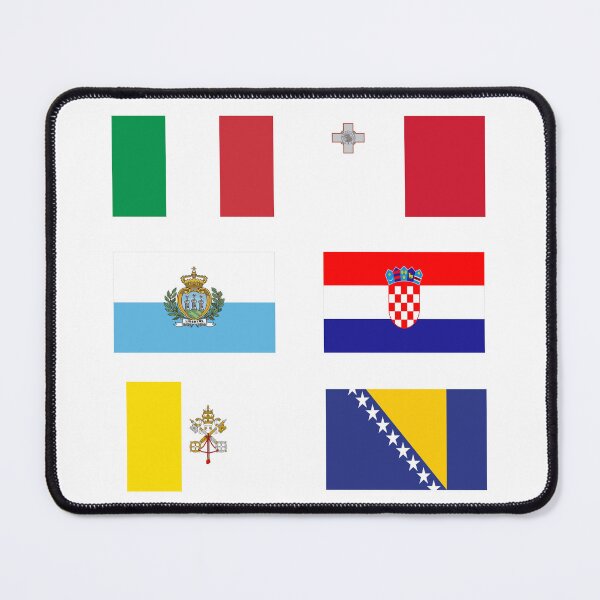 Item preview, Europe country flag pack of 6 ,pack no.6 designed and sold by Tinybluebird.