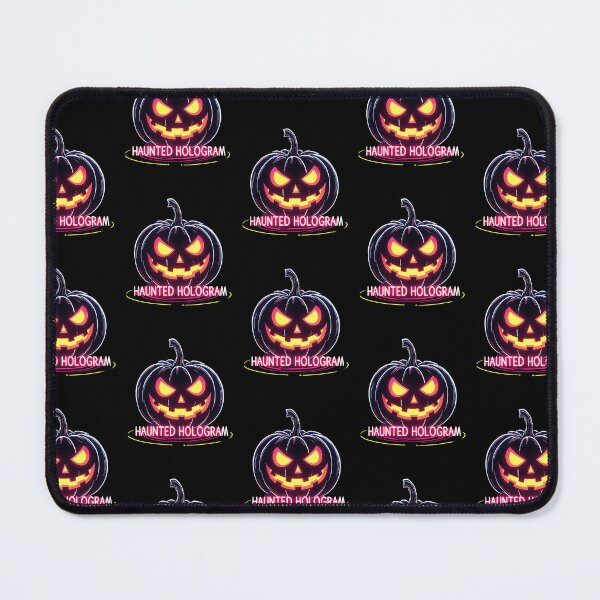 Item preview, Neon Haunted Pumpkin - Halloween Hologram designed and sold by Taans-Creation.