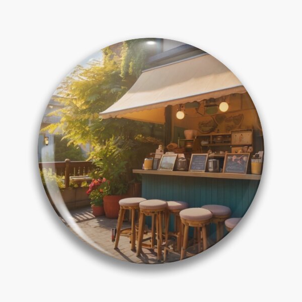 Item preview, Morning Light at the Café designed and sold by BlareBlare.