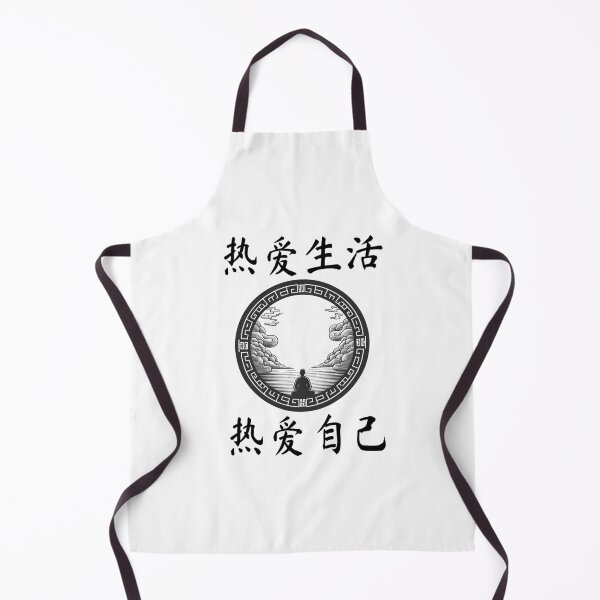 Item preview, 热爱生活，热爱自己  "Love life, love yourself." designed and sold by Black Sands Art.