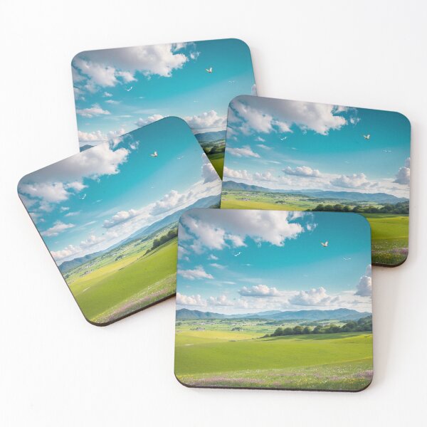 Item preview, Pasture Landscape designed and sold by vekotpu.