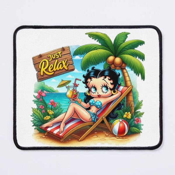 Item preview, BETTY BOOP "JUST RELAX" designed and sold by CHRIST5000.
