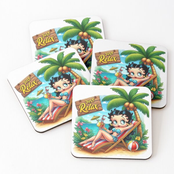 Item preview, BETTY BOOP "JUST RELAX" designed and sold by CHRIST5000.