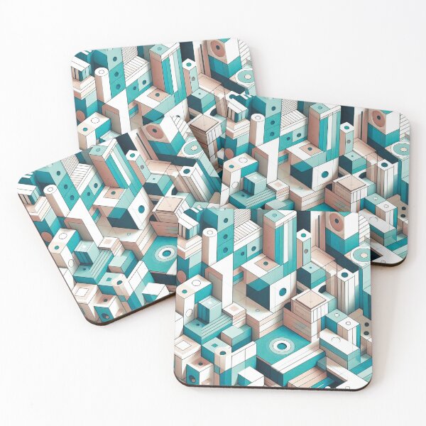 Item preview, Three-dimensional rectangular deformation configuration designed and sold by SEOYOUNG ART SHOP.