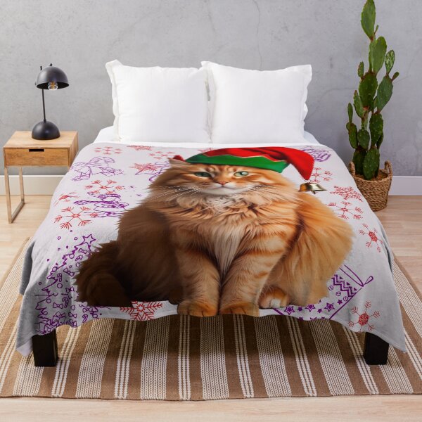 Item preview, Gingerbread Maine Coon: Christmas Kitty designed and sold by purrfect pattern.