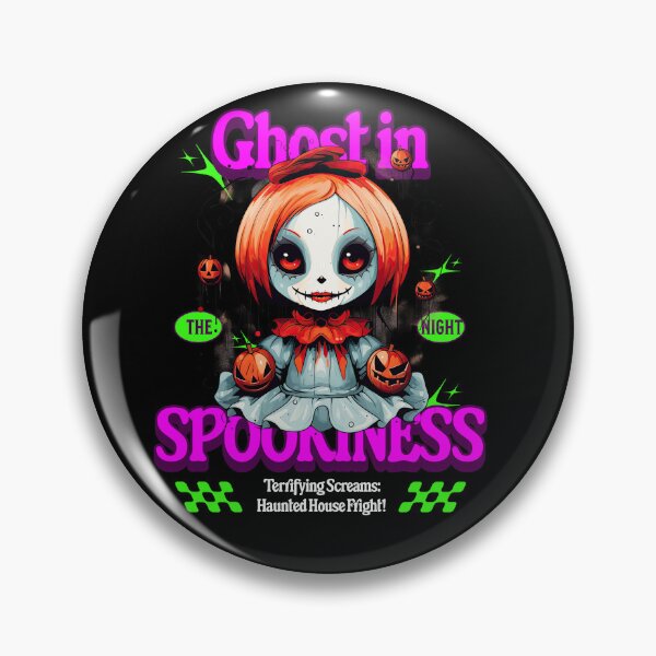 Item preview, Creepy Ghost Doll - Spooky Halloween Horror designed and sold by Taans-Creation.