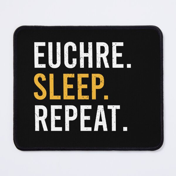 Item preview, Euchre Sleep Repeat - Funny Euchre Player Gift designed and sold by zhilwahesani.