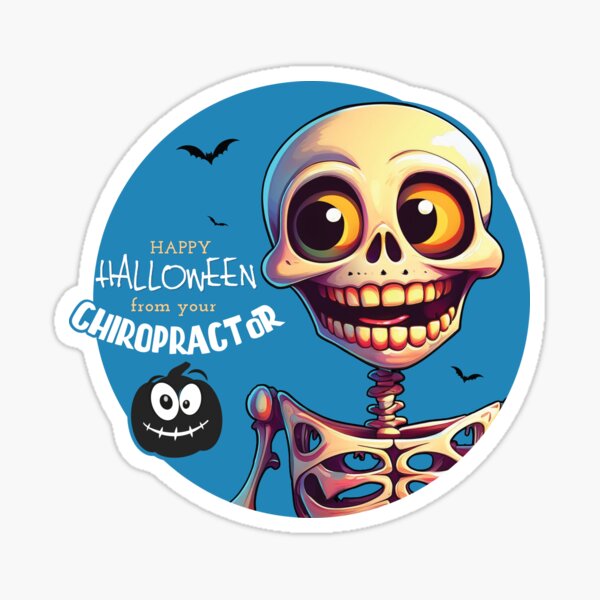 Item preview, Happy Halloween from your Chiropractor designed and sold by patmacdesign.