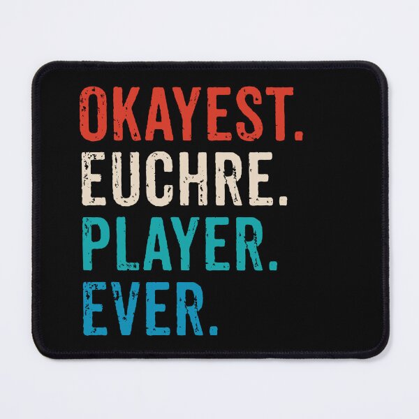 Item preview, Okayest Euchre Player Ever - Euchre Card Gift designed and sold by zhilwahesani.