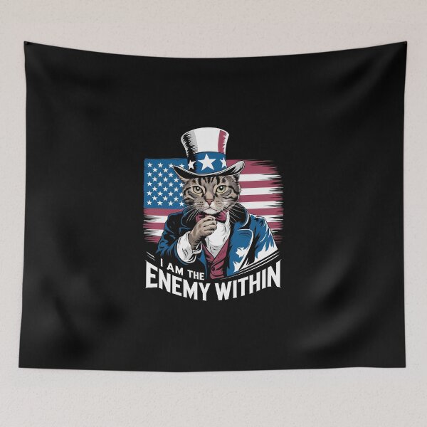 Item preview, I Am The Enemy Within Kamala Harris 2024 designed and sold by HeadTurningArt.