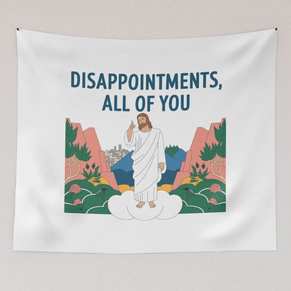 Item preview, Disappointments all of you, God, Jesus, funnyfits70, Humor, Funny,  designed and sold by FunnyFits70.