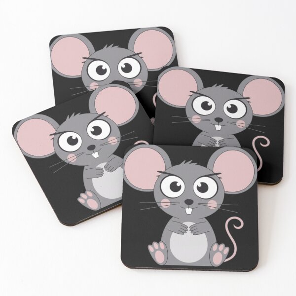 Item preview, Sweet Gray Mouse: Adorable Animated Character designed and sold by Krystian9809.