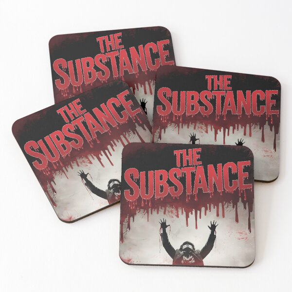 Artikelvorschau, The Substance: Ein gruseliges Horror-Erlebnis entworfen und verkauft von Mood Coffee art.