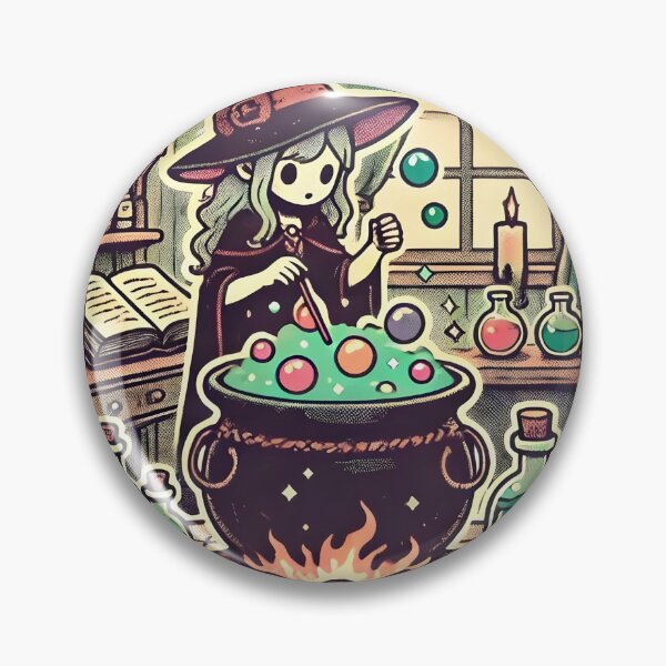 Item preview, Witch Brewing Potion designed and sold by KikayMart.