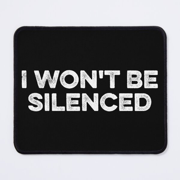 Item preview, I Won't Be Silenced designed and sold by zeviwanty.