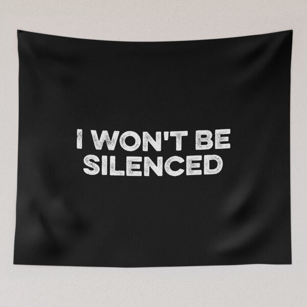 Item preview, I Won't Be Silenced designed and sold by zeviwanty.
