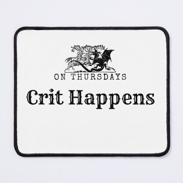 Item preview, On Thursdays crit happens designed and sold by fiabug.