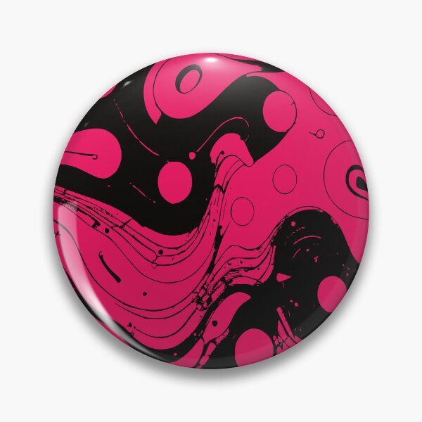 Item preview, Cerise Jell-o, Vector abstract pattern, Cerise and Black designed and sold by I-Desire.