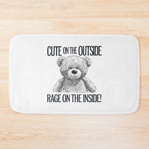Item preview, Cute, Rage, Bear, Teddy, funnyfits70, Humor, Funny,  designed and sold by FunnyFits70.